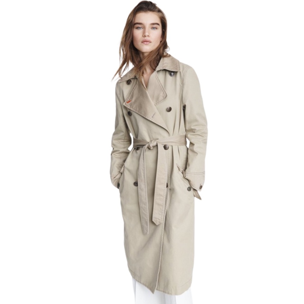 Rag & Bone Oversized Cotton Coat